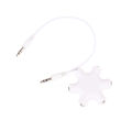 6*3.5mm Way Multi Port Hub Aux Headphone jack Splitter Audio Cable Converter Taotai. 