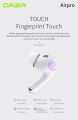 CAZA Wireless Earbud With Working ANC Support Air Pro 2 Top Version ANC. 