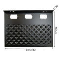Heavy Duty TV Accessories Wall Mount Set Top Box Protectors for Mobile Charging, Telephone Stand, WIFI Router Stand, Remote Holder, Iron Wall Shelf. 