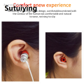 Sutuiying 2025 Anrushide Memory Cotton Earphones Inserted Into The Ear For Sound Insulation Fashion And Noise Reduction Slow Return Earmuffs 4 5mm Inner Hole. 
