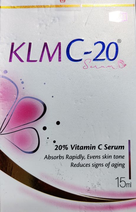 Vitamin C Serum, KLM C 20 Vitamin C Serum, 15ml