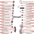 Difutagui Makeup Brush Set (Powder 20pcs Professional 2025 New MAANGE Advanced Synthetic Softening Color). 