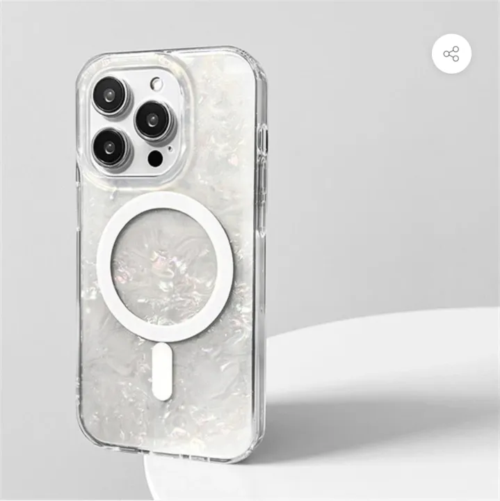 PearlShell%20Magsafe%20Case%20For%20iPhone%2014%20%20Plus%20By%20Panchakumari%20Mobile%20Hub%20-%20Image%204
