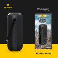 MyPower 30watt speaker| High Bass Speaker |Waterproof IPX6 |Portable Bluetooth Speaker| Bluetooth version 6.0  | 10hrs play time | Fabric Finishing| ms66 Bluetooth Speaker |Black colour. 