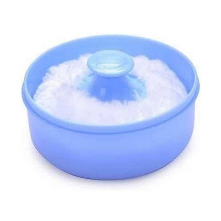 Body Powder Container Powder Puff Box Puff Sponge Case for Baby