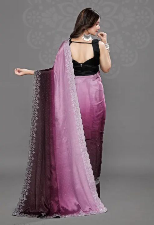 Latest%20Chinnon%20Peding%20saree%20with%20beautiful%20work%20with%20blouse%20Two%20tone%20saree%20%7C%20Trendy%20Party%20&%20Festive%20Wear%20%7C%20Traditional%20Ethnic%20Fashion%20%7C%20Buy%20Online%20-%20Image%203
