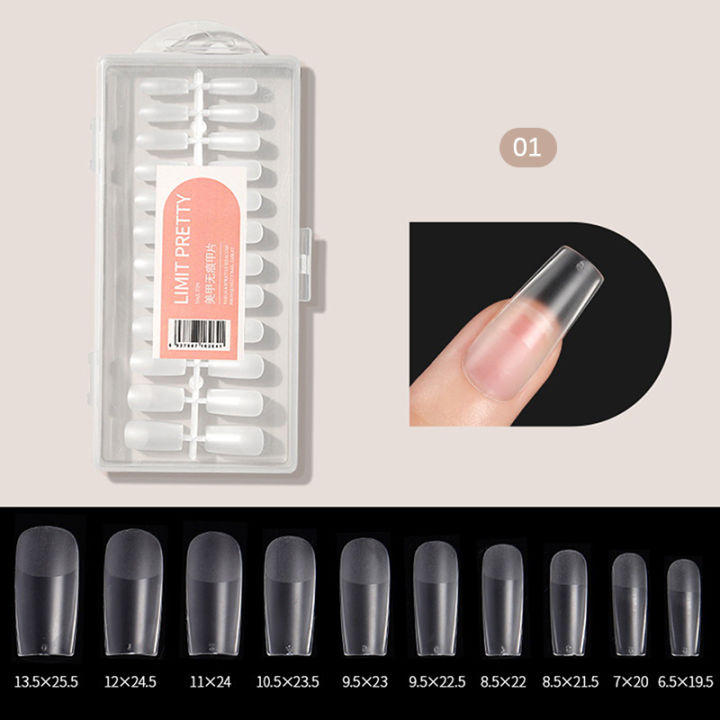 240pcs%20Gel%20X%20Fake%20Nails%20Tip%20Press%20on%20Extension%20Acrylic%20Full%20Cover%20False%20Nail%20Junna%20-%20Image%204