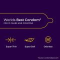 Okamoto Crown Condom, Okamoto Condom, Super Thin and Super Soft, 12 pcs. 