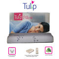 Tulip Memory Foam Neck Cervical Pillow For Spinal Relaxation & Advanced Therapeutic Comfort, 16" * 26". 