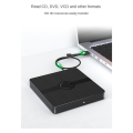USB3.0 Portable Optical Drives CD DVD Burner Player Reader for Laptop. 