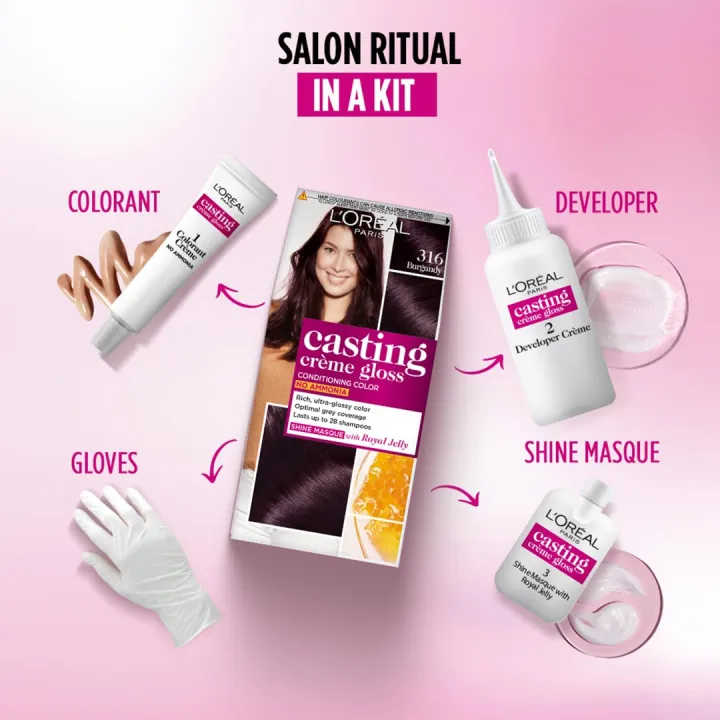 LOreal%20Paris%20Casting%20Creme%20Gloss%20Hair%20Color%20-%20316%20Burgundy%20(87.5g+72ml)%20-%20Image%205