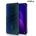 Oppo F11 /Oppo F11 Pro Cover (Same Size) Clear Transparent Black Bumper  Cover Case -Non Yellowing. 