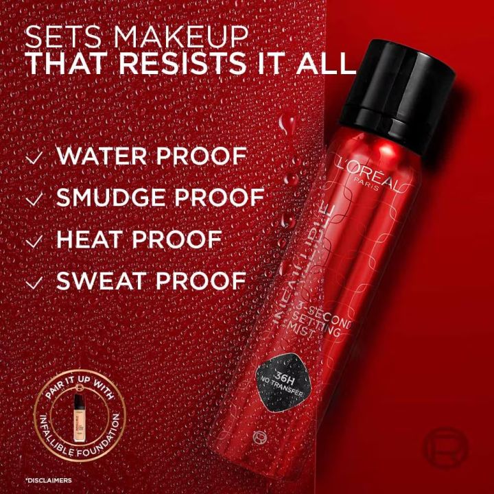 L'oreal%20Paris%20Infallible%203-Second%20Setting%20Spray,%2036hr%20Long%20Lasting%20Makeup%20-%20Image%204