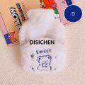 DISICHEN Cute Bear Duck Hot Water Bottle Kawaii Plush Rubber Reusable Hand Foot Belly Warmer Explosion-proof Portable Hot Water Bags Gift New style. 