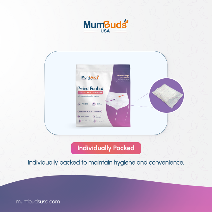 MumBuds%20Disposable%20Period%20Panty%20M/L%20660%20mm%20(60%E2%80%93105%20cm)%203%20Pcs%20%7C%20Super%20Absorbent,%20Breathable,%20Lightweight,%20Leak%20Protection%20&%20Individually%20Packed%20-%20Image%205