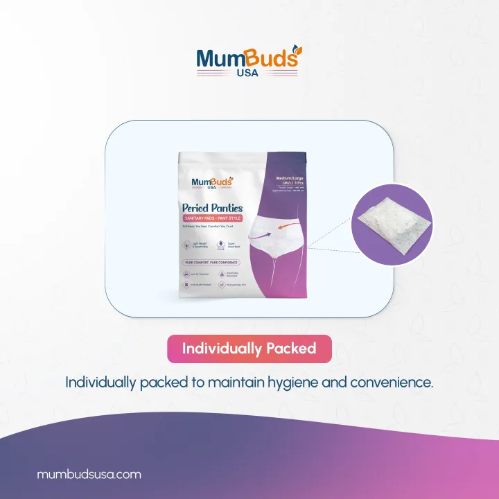 MumBuds%20Disposable%20Period%20Panty%20M/L%20660%20mm%20(60%E2%80%93105%20cm)%203%20Pcs%20%7C%20Super%20Absorbent,%20Breathable,%20Lightweight,%20Leak%20Protection%20&%20Individually%20Packed%20-%20Image%205