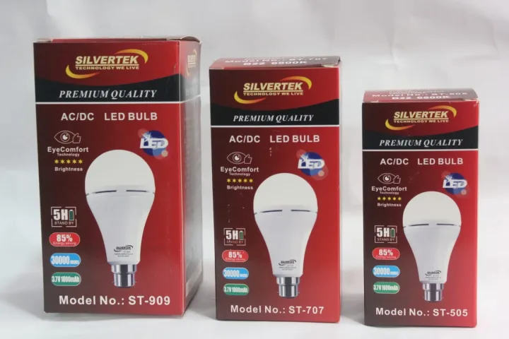 Silvertek%207w%20Rechargable%20AC/DC%20Led%20Bolb%20,%20Premium%20Quality%20Chargable%20Light%20-%20Image%203
