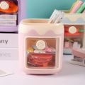 Multifunctional Kawaii Pen Holder Brush Pot Pencil Case Desktop Children Student Stationery Organizer Office Supplies Storage. 