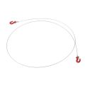 1/10 RC car Crawler Steel Tow Rope with Hooks for SCX10 Wraith Axial D90 Toy parts. 