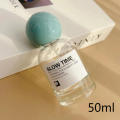 High-End Perfume Bottle Elegant Design 30ml 50ml Glass Spray Bottle Large Capacity Wooden Cap Replacement Bottle for. 