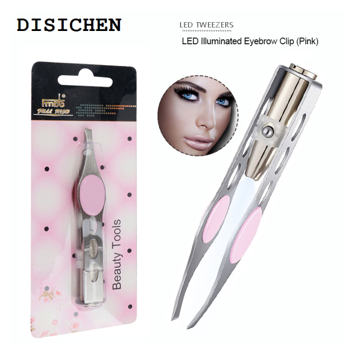 DISICHEN%20New%201PC%20LED%20Eyebrow%20Tweezer%20Oblique%20Tip%20Stainless%20Steel%20Eyebrow%20Trimming%20Clip%20Eye%20Hair%20Removal%20Prune%20False%20Eyelash%20Clamp%20Makeup%20Tool%20-%20Image%208
