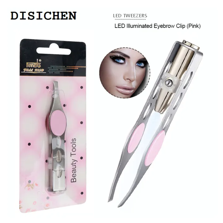 DISICHEN%20New%201PC%20LED%20Eyebrow%20Tweezer%20Oblique%20Tip%20Stainless%20Steel%20Eyebrow%20Trimming%20Clip%20Eye%20Hair%20Removal%20Prune%20False%20Eyelash%20Clamp%20Makeup%20Tool%20-%20Image%208