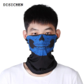 DISICHEN Outdoor Bicycle Cycling Ski Windproof Skull Half Face Mask Ghost Scarf Multi Use Hiking Camping Hunting Running Neck Warmer. 