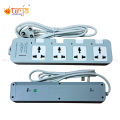 Urja (984-2M) 4 Port Surge Protector – 100% Copper, 4000W (16A) 3 Pin Extension Multiplug with Earthing, Individual Switches & LED Indicator. 