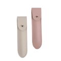 Fashion Non Slip Stylus Pen Case Anti-lost Dust Proof Pencil Holder Soft Leather Protective Shell for Apple Pencil 2 1 Universal. 