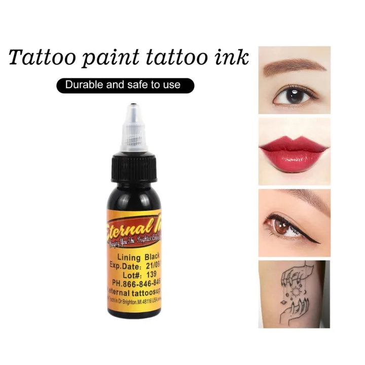 Lining%20Black%20Tattoo%20Ink%2030ml/Bottle%20Body%20Arts%20Paint%20Tattoo%20Beauty%20Tools%20-%20Image%209