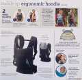 Baby Infantino Cuddle Up Ergonomic Hoodie Carrier Bag. 