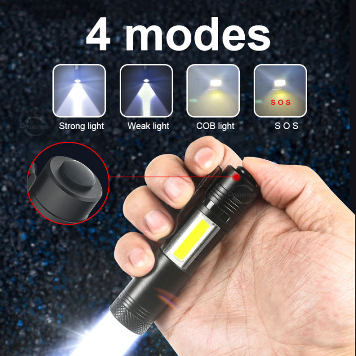 Portable%20Portable%20Mini%20Flashlight%20COB%20Light%20Rechargeable%20LED%20Torch%20Strong%20Light%20Camping%20Fishing%20Work%20Emergency%20Lamp%20Lantern%20With%20Pen%20Clip%20-%20Image%202