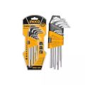 Ingco 9Pcs Hex Key Set Industrail HHK11091. 