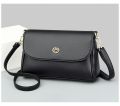Ladies Side Bag Pu Leather Shoulder Bag Messenger Bag Hand Bag Flap Covered Bag Come With 2 Shoulder Strap for Daily Use. 