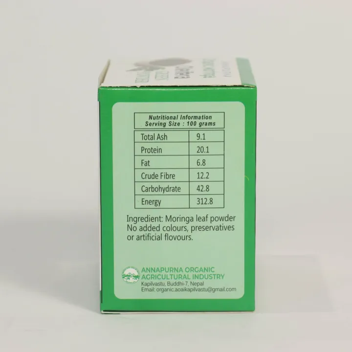Annapurna%20Organic%20Moringa%20Leaf%20Powder%20100gms%20-%20Image%202