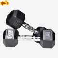 7.5Kg Rubber Hexa Dumbbells (Pair), Dumbells , 7.5 Kg Dumbell, Total 15 Kg. 
