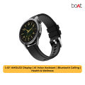 boAt Smart Watch ENIGMA RADIANT | Premium Round Dial Smartwatch | 1.43" AMOLED Display | AI Voice Assistant | Bluetooth Calling | Health & Wellness. 