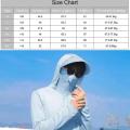 Special Offer UPF 50+ Sunscreen Jacket for Men -Waterproof Hooded Windbreaker for Summer Fishing and Hunting Quick Dry Sun Protection Clothing. 