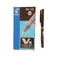 Pilot V5  0.5mm Roller Pen -Black (10units). 