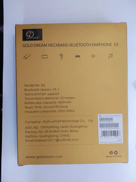 Gold%20Dream%20Wireless%20Neckband%20Bluetooth%20Earphone%20X3%20Hanging%20Headphone%20Good%20Sound%20&%20Bass%2050%20Hour%20Music%20Time%20-%20Image%204