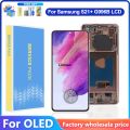 Linman For AMOLED For Samsung S21 Plus LCD Display Touch Screen DHot Selling igitizer Assembly For S21+ G996B SM-G996B/DS LCD With Frame. 