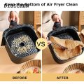 DISICHEN 2025 100pcs Air Fryer Paper Liner Non-stick Air Fryer Parchment Paper Liners Baking Paper Filters for Kitchen Airfryer Micro-waveHats Caps. 