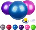 Anti- Burst Gym Balls 85 cm Exercise Ball Gym Ball with Hand Pump. 