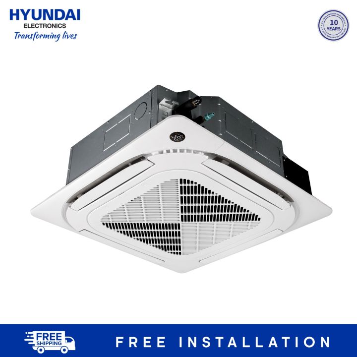 Hyundai 1.5 Inverter Type Ceiling Cassette Air Conditioner | HYCC-18GRN2