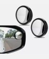 Blind Spot Mirror | Suitable for both cars & bikes | 2 inch- (Set of 2 pcs) | (Non-Adjustable). 