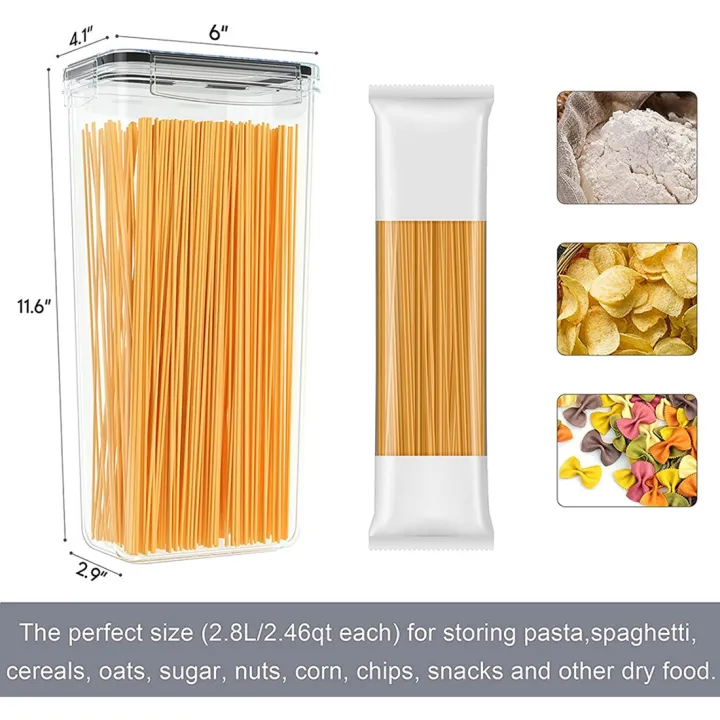 Airtight%20Tall%20Food%20Storage%20Container%20Set,%202Pcs%202.8L%20Spaghetti%20Containers%20for%20Pantry%20Organization%20and%20Storage%20-%20Image%207