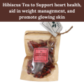 Hibiscus Tea / Hibiscus Flower Tea : Hibiscus Party by Tea Amo Nepal-10 Grams. 