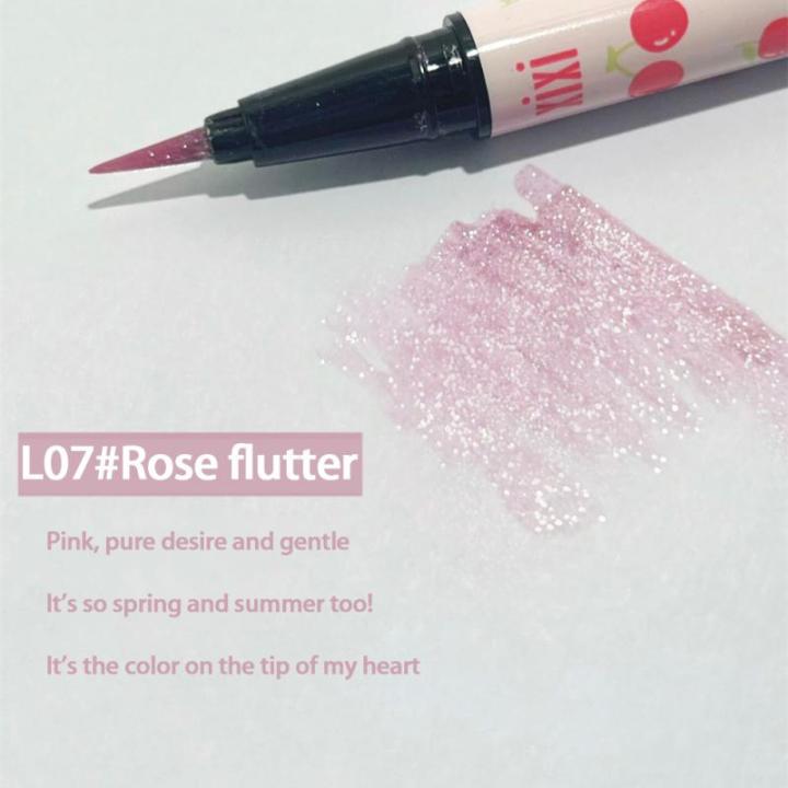 Xixi Liquid Eyeliner Pen Waterproof Long Lasting Quick Drying Smooth Makeup Matte Eye Shadow Eye Liner Pencil Beauty Tools