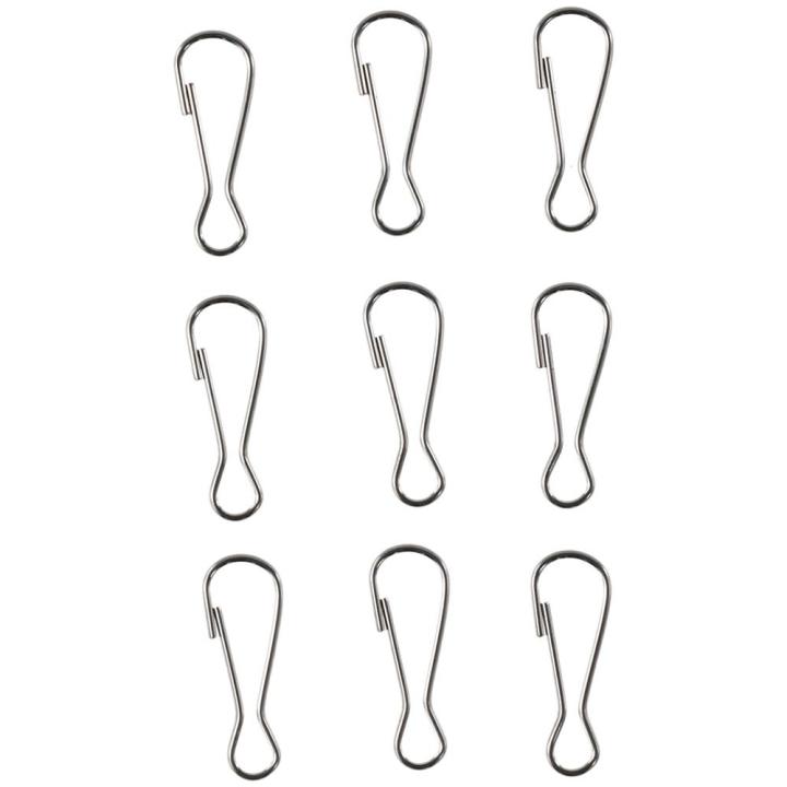 100%20Pcs%20Durable%20304%20Stainless%20Steel%20Spring%20Hooks%201%20Inch%2025mm%20Metal%20Snap%20Clip%20Hooks%20Lanyard%20Rust-Proof%20Small%20Spring%20Clips%20ID%20Card%20-%20Image%207