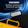 Wenefang Sutuiying TRANSFORMERS Speakers Outdoor Portable Long Endurance Loudspeaker Fifty percent discount Profesional Subwoofer Bluetooth V5.4 IPX 6 Waterproof Player TF-Y10. 